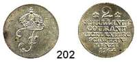 Deutsche Münzen und Medaillen,Mecklenburg - Schwerin Friedrich 1756 - 1785 2 Schillinge 1764.  1,96 g.  Kunzel 346 b.  Schön 47.