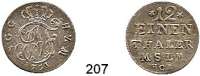 Deutsche Münzen und Medaillen,Mecklenburg - Strelitz Adolf Friedrich III. 1708 - 1752 1/12 Taler 1751 HCB.  3,61 g.  Kunzel 565 Ba.  Schön 28.