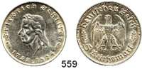 R E I C H S M Ü N Z E N,Drittes Reich  5 Reichsmark 1934 F.  Jaeger 359.  Schiller.