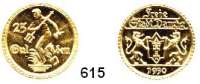 Besetzte Gebiete  -  Kolonien  -  Danzig,Danzig  25 Gulden 1930.  GOLD