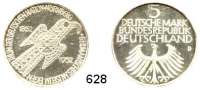 B U N D E S R E P U B L I K,  5 Mark 1952 D.  Germanisches Museum.