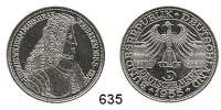 B U N D E S R E P U B L I K,  5 Mark 1955 G      Markgraf von Baden.