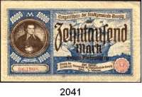 P A P I E R G E L D,D A N Z I G 10.000 Mark 26.6.1923. Ros. DAN-23.