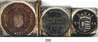 Deutsche Münzen und Medaillen,L O T S     L O T S     L O T S  Drei einseitige 