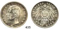 R E I C H S M Ü N Z E N,Bayern, Königreich Otto 1886 - 1913 5 Mark 19013.  Jaeger 46.
