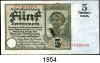 P A P I E R G E L D,R E N T E N B A N K 5 Rentenmark 2.1.1926. DEU-209 b.