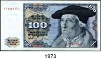 P A P I E R G E L D,BUNDESREPUBLIK DEUTSCHLAND 100 Deutsche Mark 2.1.1960. P...L. Ros. BRD-10 b.