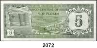 P A P I E R G E L D,AUSLÄNDISCHES PAPIERGELD Aruba 5 Florin 1.1.1986. Pick 1.