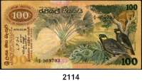 P A P I E R G E L D,AUSLÄNDISCHES PAPIERGELD Sri Lanka 100 Rupees 26.3.1979. Pick 88 a.