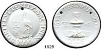 MEDAILLEN AUS PORZELLAN,Andere Hersteller Raupach, Peritz/Sachsen LOT von 20 weißen Medaillen zwischen 1996 und 2007 (12 verschiedene).  40/45 mm Ø  Meist auf Dorffeste in PERITZ.
