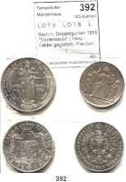 Deutsche Münzen und Medaillen,L O T S     L O T S     L O T S  Bayern, Doppelgulden 1855 