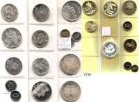 AUSLÄNDISCHE MÜNZEN,Malta  LOT von 115 modernen Münzen zwischen 1972 und 2007.  Darunter Silbermünzen : 1 Pfund 1972, 1973, 1977, 1979; 2 Pfund 1972, 1973, 1974, 1975, 1976, 1977, 1981, 1989; 4 Pfund 1974, 1975, 1976; 5 Pfund 1977, 1981, 1993(2) und 1994.  In einem Album.
