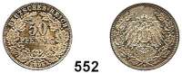 R E I C H S M Ü N Z E N,Kleinmünzen  50 Pfennig 1898 A.  Jaeger 15.