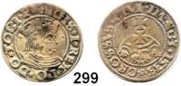 Deutsche Münzen und Medaillen,Danzig, Stadt LOTS Denar o.J. (?) und Groschen 1533.  LOT 2 Stück.