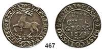 Deutsche Münzen und Medaillen,Stolberg - Stolberg Heinrich Ernst 1638 - 1672 VIII Gute Groschen 1671 IB, Wernigerode.  9,46 g.  Friederich 1215.