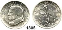 AUSLÄNDISCHE MÜNZEN,U S A  Gedenk Half Dollar 1936, Philadelphia. 100 Jahre Cleveland.  Schön 179.  KM 177.