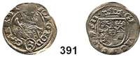 Deutsche Münzen und Medaillen,Schlesien - Jägerndorf Johann  Georg von Brandenburg 1606 - 1621 3 Kreuzer 1611.  1,97 g.  F.u.S. 3351.