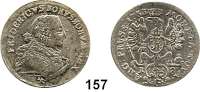 Deutsche Münzen und Medaillen,Preußen, Königreich Friedrich II. der Große 1740 - 1786 18 Gröscher 1753 G, Stettin.  5,95 g.  Kluge 221.  v.S. 1018.  Olding 239.