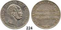 Deutsche Münzen und Medaillen,Preußen, Königreich Wilhelm I. 1861 - 1888 Ausbeutetaler 1862 A.  Kahnt 387.  Olding 406.  AKS 98.  Jg. 93.  Thun 267.  Dav. 781.