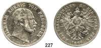 Deutsche Münzen und Medaillen,Preußen, Königreich Wilhelm I. 1861 - 1888 Vereinsdoppeltaler 1866 C.  Kahnt 392.  Olding 412.  AKS 96.  Jg. 97.  Thun 269.  Dav. 783.