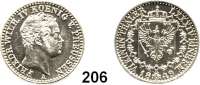 Deutsche Münzen und Medaillen,Preußen, Königreich Friedrich Wilhelm IV. 1840 - 1861 1/6 Taler 1849 A.  Olding 311.  AKS 80.  Jg. 72.