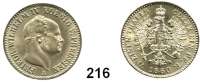 Deutsche Münzen und Medaillen,Preußen, Königreich Friedrich Wilhelm IV. 1840 - 1861 1/6 Taler 1860 A.  Olding 318.  AKS 82.  Jg. 83.