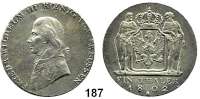 Deutsche Münzen und Medaillen,Preußen, Königreich Friedrich Wilhelm III. 1797 - 1840 Taler 1802 A.  Kahnt 361.  Olding. 102.  AKS 10.  Jg. 29.  Thun 242.  Dav. 755.