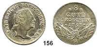 Deutsche Münzen und Medaillen,Preußen, Königreich Friedrich II. der Große 1740 - 1786 8 Gute Groschen 1753 A, Berlin.  8,65 g.  Kluge 75.1.  v.S. 209.  Olding 18.