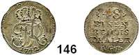 Deutsche Münzen und Medaillen,Preußen, Königreich Friedrich II. der Große 1740 - 1786 1/48 Taler 1742 AGP, Kleve.  1,10 g.  Kluge 195.  v.S. 834.  Olding 165.