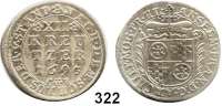 Deutsche Münzen und Medaillen,Mainz, Erzbistum Anselm Franz von Ingelheim 1679 - 1695 12 Kreuzer 1693 C-B, Aschaffenburg.  5,09 g.  Prinz Alexander 591.