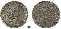 Deutsche Münzen und Medaillen,Brandenburg - Preußen Friedrich III. (I.) 1688 - 1701 (1713) 2/3 Taler (Gulden) 1693 BH, Minden.  17,22 g.  v.S. 289.  Dav. 280.