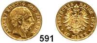 R E I C H S M Ü N Z E N,Sachsen, Königreich Albert 1873 - 1902 10 Mark 1875.  Jaeger 261.