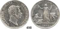 Deutsche Münzen und Medaillen,Württemberg, Königreich Wilhelm I. 1816 - 1864 Kronentaler 1833.  Handelsfreiheit.  Kahnt 587.  AKS 67.  Jg. 56.  Thun 435.