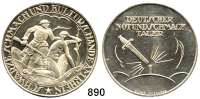 M E D A I L L E N,Notzeiten und Teuerung Versilberte Messingmedaille o.J. (Wittig-Friesen). Deutscher Not- und Schmachtaler.