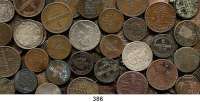 Deutsche Münzen und Medaillen,Sachsen LOTS     LOTS     LOTS LOT von 338 sächsischen Kleinmünzen zwischen 1764 und 1873.  Meist Kupfermünzen.