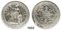 AUSLÄNDISCHE MÜNZEN,Großbritannien Edward VII. 1901 - 1910 Trade Dollar 1902 B, Bombay.  KM T 5.