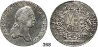 Deutsche Münzen und Medaillen,Sachsen Friedrich August III. 1763 - 1806 (1827) Konventionstaler 1777 EDC, Dresden.  27,96 g.  Kahnt 1074.  Dav. 2690.