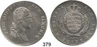 Deutsche Münzen und Medaillen,Sachsen Friedrich August I. (1763) 1806 - 1827 Konventionstaler 1808 SGH, Dresden.  28 g.  Kahnt 1204/416.  AKS 12.  Jg. 12.