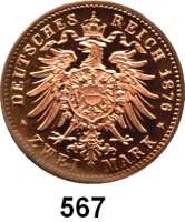 R E I C H S M Ü N Z E N,  2 Mark Rückseiten Probe 1876.  Mit anderem Adler.  Kupfer.  28,2 mm.  5,3 Gramm.  Schaaf 2 M G 3.