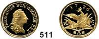 Deutsche Münzen und Medaillen,Nachprägungen von historischen Münzen  Preußen,.  Goldnachprägung.  Friedrichs'or 1776 A (2003).  20 mm.  3,5 Gramm.