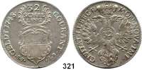 Deutsche Münzen und Medaillen,Lübeck, Stadt Franz I. 1745 - 1765 32 Schilling 1748 JJ-J.  18,08 g.  Bahrens 297 a.