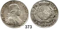 Deutsche Münzen und Medaillen,Sachsen Friedrich August III. 1763 - 1806 (1827) 1/3 Taler 1793 IEC, Dresden.  6,92 g.  Kahnt 1115.