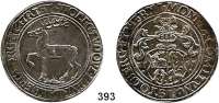 Deutsche Münzen und Medaillen,Stolberg Wolfgang, Ludwig II., Heinrich XXI., Albrecht Georg und Christof I. 1538 - 1552 Taler 1551, Stolberg.  28,52 g.  Friederich 145.  Dav. 9849.