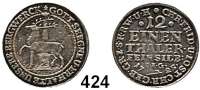 Deutsche Münzen und Medaillen,Stolberg Christoph Friedrich und Jost Christian 1704 - 1738 1/12 Taler 1725 IIG, Stolberg.  1,44 g.  Friederich 1703.  Schön 14.