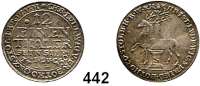 Deutsche Münzen und Medaillen,Stolberg Christoph Ludwig und Friedrich Botho 1739 - 1761 1/12 Taler 1750 IEVC, Stolberg. 1.55 g.  Friederich 1908.  Schön 49.