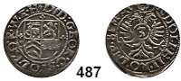 Deutsche Münzen und Medaillen,Stolberg - Ortenberg Ludwig Georg  1572-1618 3 Kreuzer o.J., Ranstadt  1,53 g.  Friederich 1066.