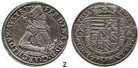 Römisch Deutsches Reich,Haus Habsburg Erzherzog Ferdinand II. 1564 - 1595 Taler o.J., Ensisheim.  28,37 g.  Voglh. 84.  Dav. 8088.