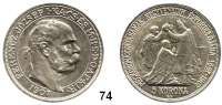 Österreich - Ungarn,Habsburg - Lothringen Franz Josef I. 1848 - 1916 5 Korona 1907 KB, Kremnitz.  40jähriges Krönungsjubiläum.  Frühwald 2194.  Jl. 416.  Schön 12.  KM 489.