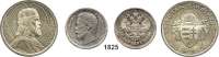 AUSLÄNDISCHE MÜNZEN,L  O  T  S     L  O  T  S     L  O  T  S  LOT von 18 europäischen Silbermünzen.  Zusammen 243 Gramm (brutto).  Darunter Rußland, 50 Kopeken 1896 und Ungarn, 5 Pengö 1938.