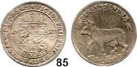 Deutsche Münzen und Medaillen,Anhalt - Bernburg Viktor Friedrich 1721 - 1765 1/6 Taler 1727 II-G. 3,25 g.  Mauer ohne Tor.  Mann 618.  Schön 3.